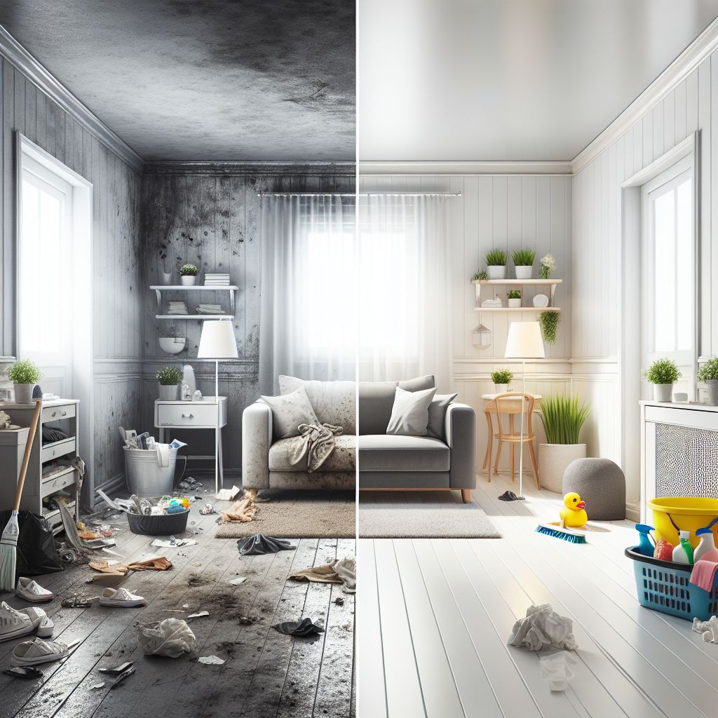 Professional residential cleaning in Montreal to keep your home clean and healthy.